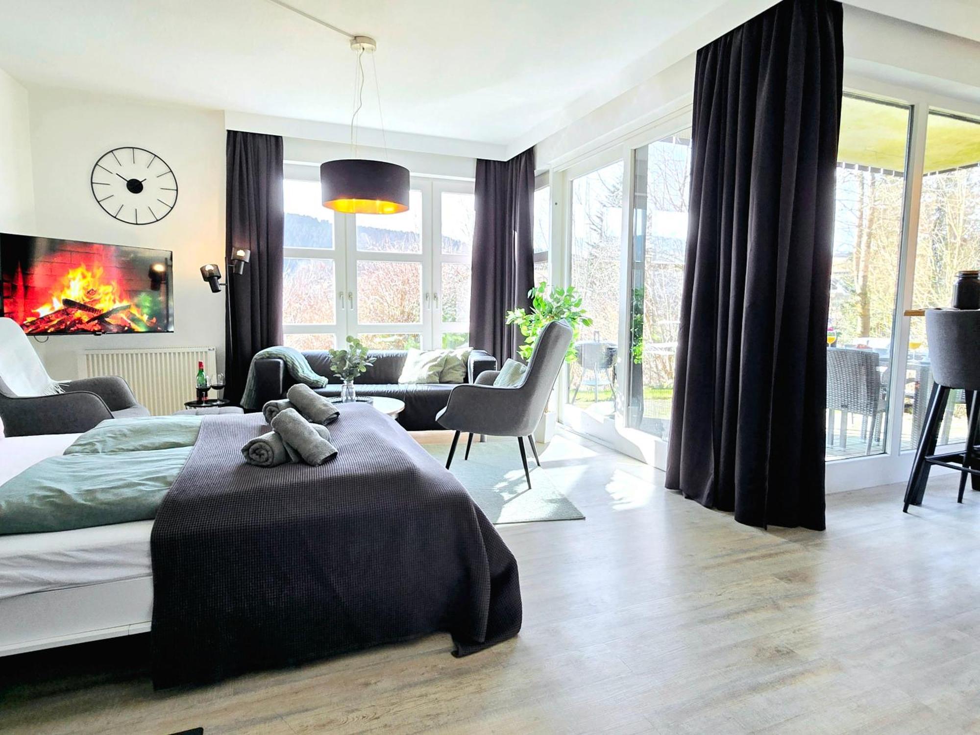 Ferienwohnung Fuchsbau Mit Kamin & Terrasse & Hunde 温特贝格 外观 照片