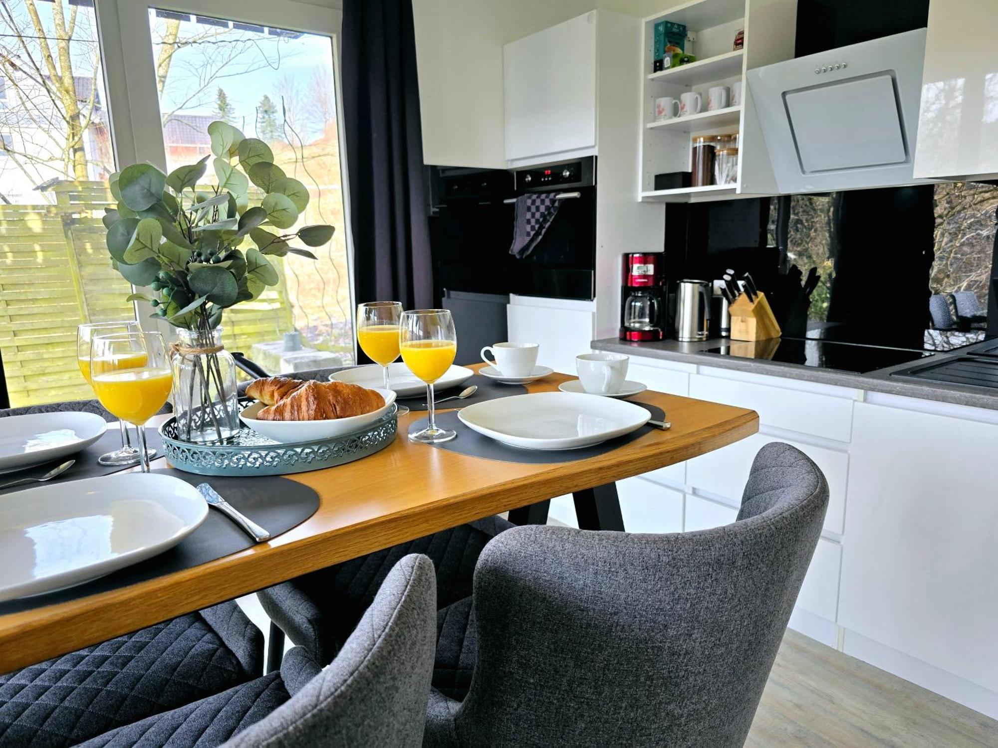 Ferienwohnung Fuchsbau Mit Kamin & Terrasse & Hunde 温特贝格 外观 照片