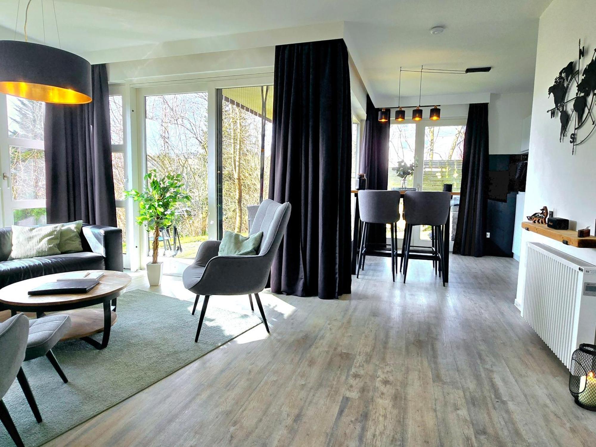 Ferienwohnung Fuchsbau Mit Kamin & Terrasse & Hunde 温特贝格 外观 照片